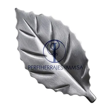 Figura de lámina hoja santanera – Perfiherrajes IMMSA