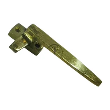 Manijas para ventana de bronce brillante de pico – Perfiherrajes IMMSA
