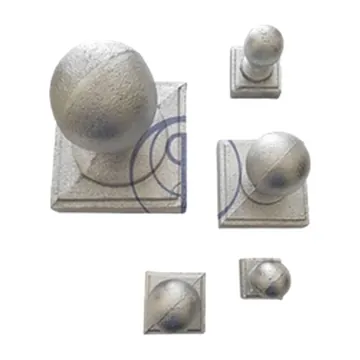 Tapa remate con bola de fofo (terminal o poste de bola) – Perfiherrajes IMMSA
